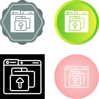 ok simgeleri, güvenlik konsepti, vektör illüstrasyonlu bilgisayar dizinleri   