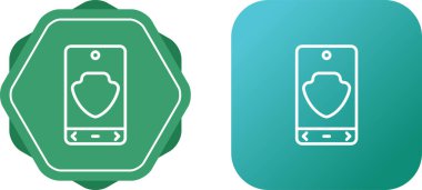 Akıllı telefon simgeleri ayarla, illüstrasyon vektör 