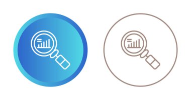 analitik web simgeleri, vektör illüstrasyonu       