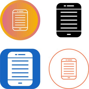 Esnek simge kullanımı için vektör tabanlı çizimler