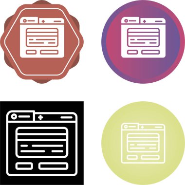 Beyaz arkaplanda bilgisayar dizinleri, vektör illüstrasyonu  