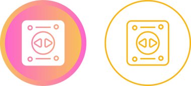 soket simgeleri seti, web basit illüstrasyon