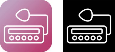 taksi radyo simgeleri ayarlandı, vektör illüstrasyon tasarımı