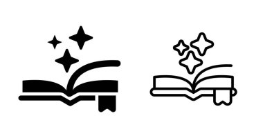 kitap web simgesi vektör illüstrasyonu