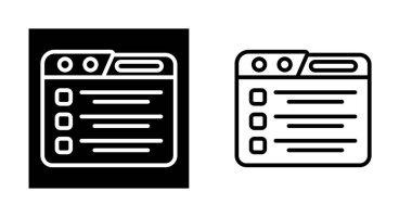Görev yöneticisi simgeleri ayarlandı, vektör illüstrasyonu 