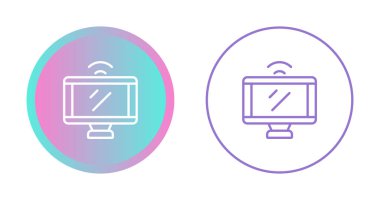 izleyici simgeleri, vektör illüstrasyonu