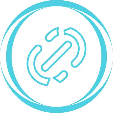 Arz Zinciri Bozma simgesinin vektör çizimi