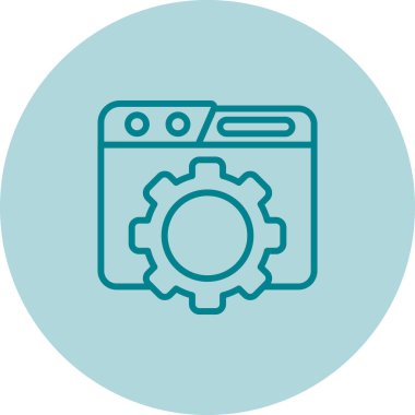 Sistem Güncelleme simgesinin vektör çizimi