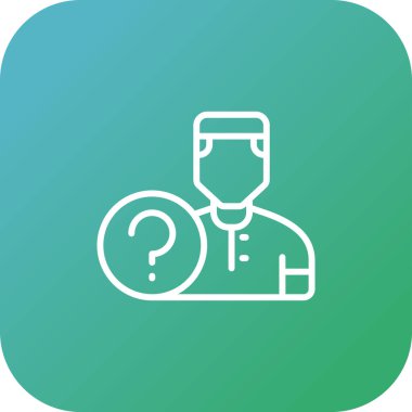 user icon, vector illustration simple design