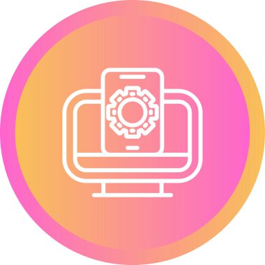  Aygıtlar web simgesi basit tasarımı