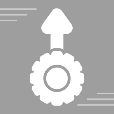 Performans Geliştirme Modern simgesinin vektör çizimi