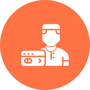 user icon, vector illustration simple design