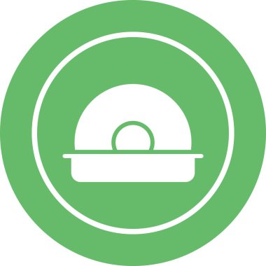 Cd Sürücüsü simgesi, vektör illüstrasyonu basit tasarım