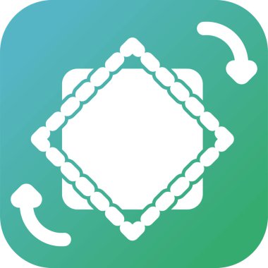 Sembolü çevir. Web simgesi basit tasarım