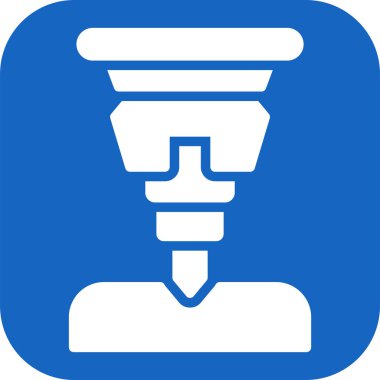 Jackhammer tool  icon, simple style clipart