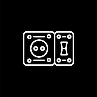 Anahtarı simge vektör çizim