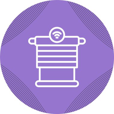 Smart Bllinds 'in basit doğrusal çizimi