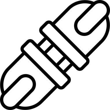 Fiş. Web simgesi basit illüstrasyon