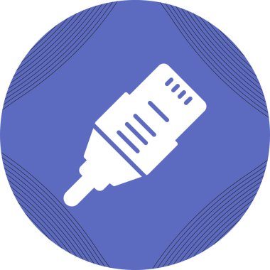 Ethernet Kablo simgesinin vektör illüstrasyonu 