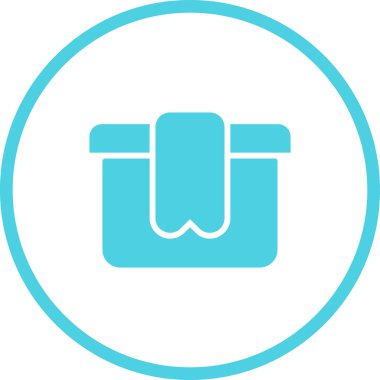 kutusu web simge vektör çizim 