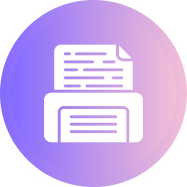 belge web simgesi vektör illüstrasyonu