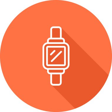 Modern Smartwatch simgesinin vektör çizimi    