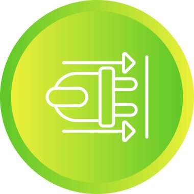 Fiş. Web simgesi basit illüstrasyon