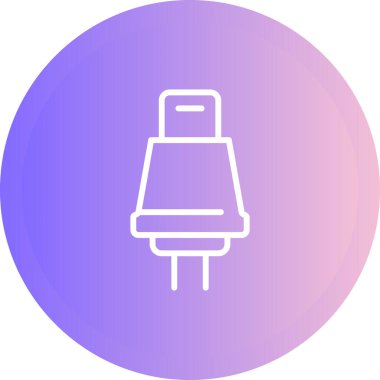 usb simgesi, web tasarımı için illüstrasyon