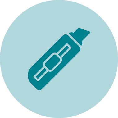 Bıçak. Web simgesi basit illüstrasyon