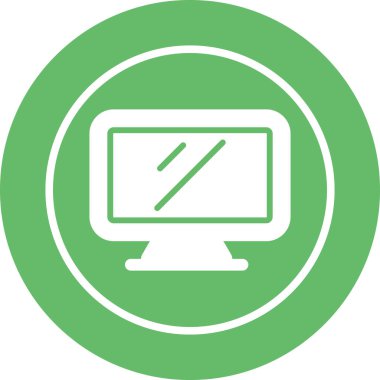 Bilgisayar web simge vektör çizim