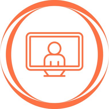 user icon, vector illustration simple design