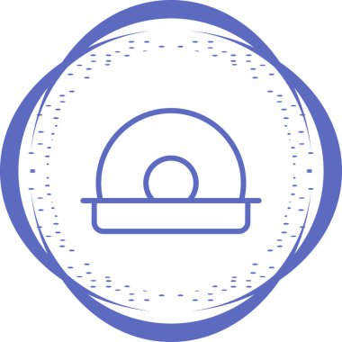 Cd Sürücüsü simgesi, vektör illüstrasyonu basit tasarım