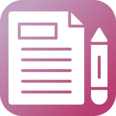 Düzenleyici Uyum simgesinin vektör illüstrasyonu