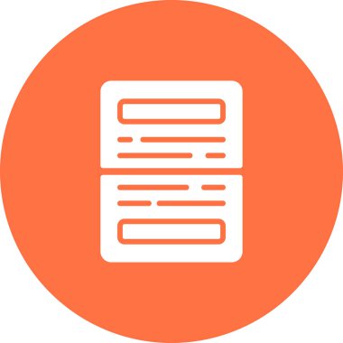 belge web simgesi, vektör illüstrasyonu