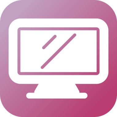 Bilgisayar web simge vektör çizim