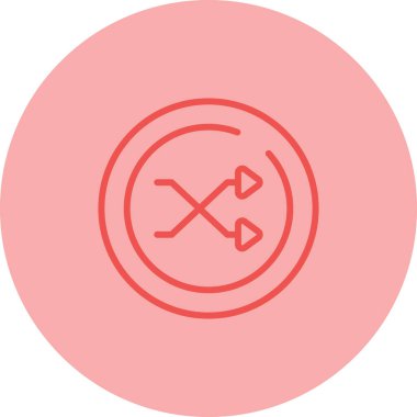 Web simgesi vektör illüstrasyonunu karıştır