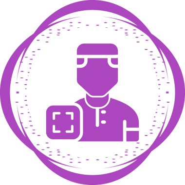 user icon, vector illustration simple design