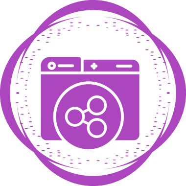 Web simgesini basit bir illüstrasyonla paylaş