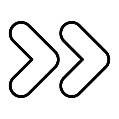 ok simgesi, vektör illüstrasyonu 