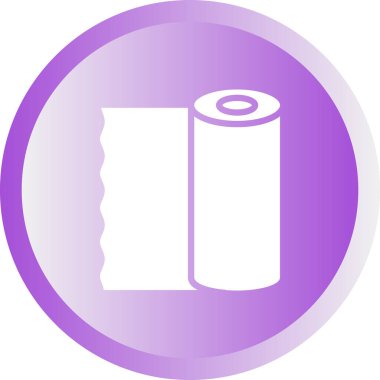 Plastik kaplama simgesi, vektör illüstrasyonu 