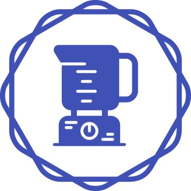 Karıştırıcı ağ simgesinin vektör illüstrasyonu