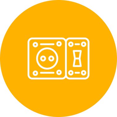 Anahtarı simge vektör çizim