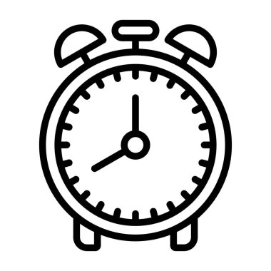 Alarm saati web simgesi çizimi