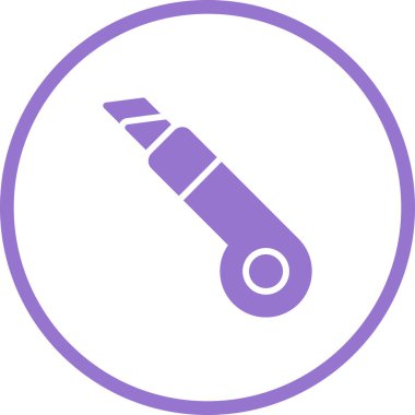 Cıvata kesici. modern simge web basit illüstrasyon