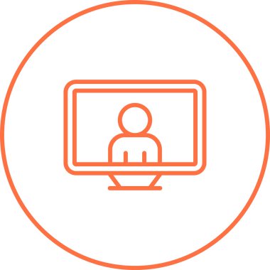 User icon, vector illustration simple design