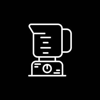 Karıştırıcı ağ simgesinin vektör illüstrasyonu