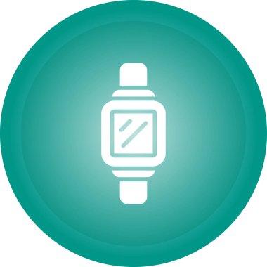 Modern Smartwatch simgesinin vektör çizimi    