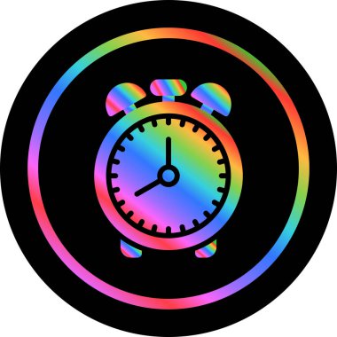 Alarm saati web simgesi çizimi
