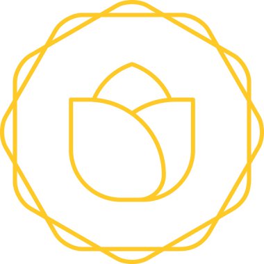  gül çiçeği ikonu vektör illüstrasyonu 