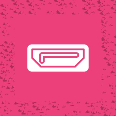 SATA kablo simgesinin web illüstrasyonu